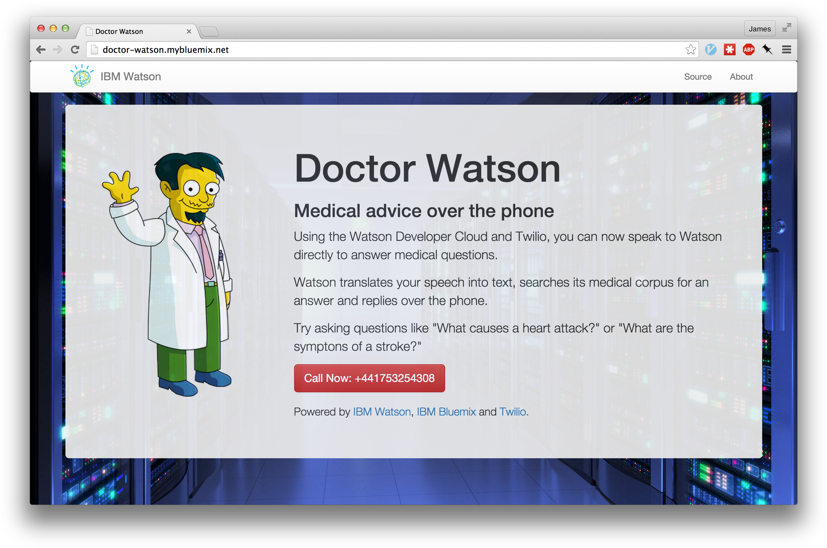 Doctor Watson Ibm (2738x1826), Png Download