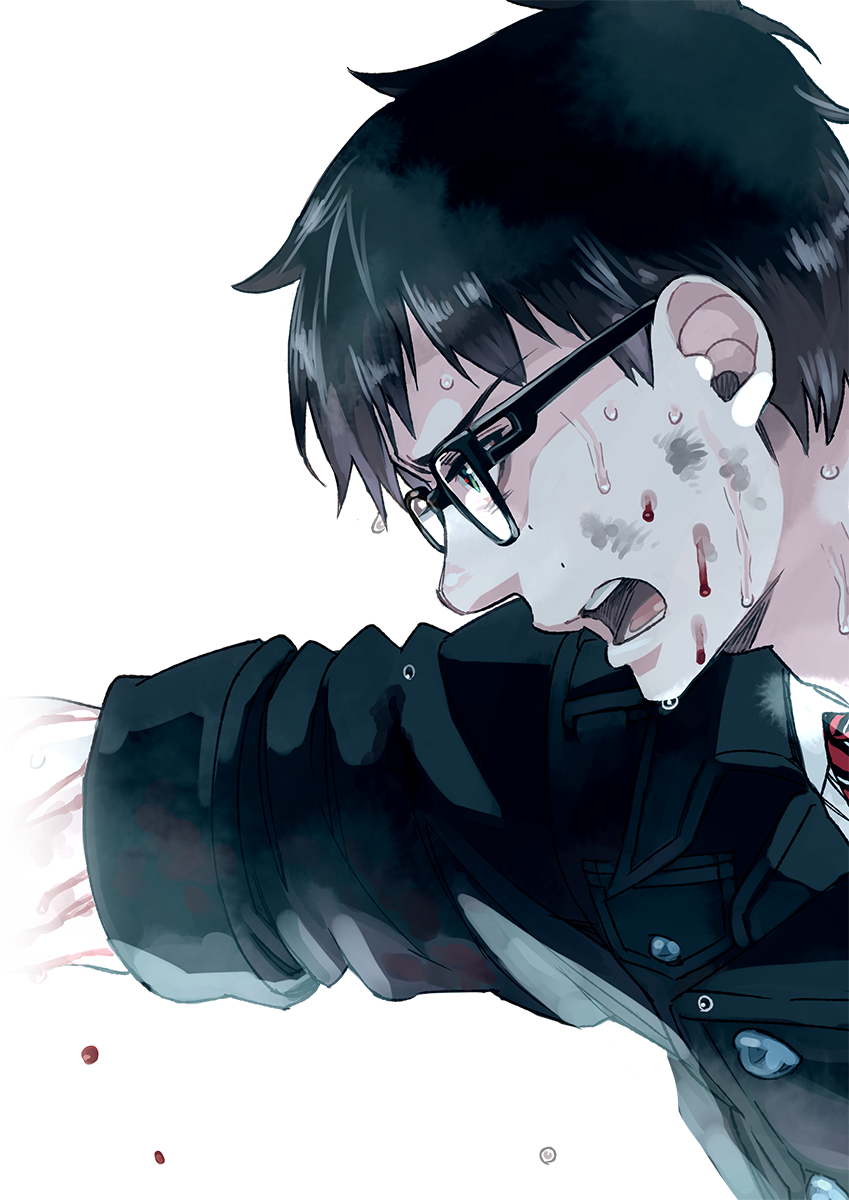 Blue Exorcist Yukio Demon Form - Blue Exorcist Yukio Season 2 (849x1200), Png Download