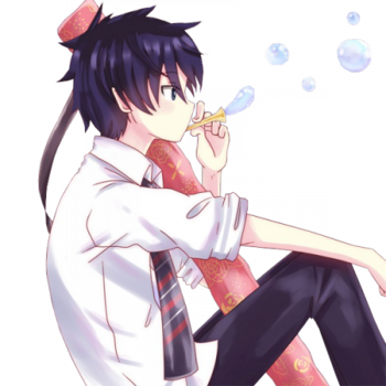Ao No Exorcist - Rin Okumura (350x350), Png Download