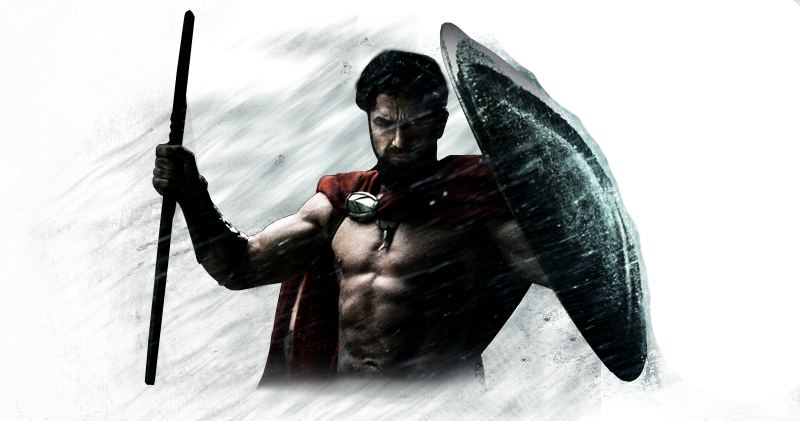 Leonidas Png - Movie 300 (800x421), Png Download