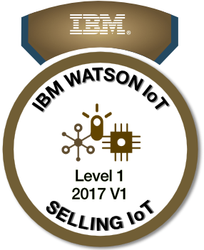 Ibm Watson Iot Program Badges - Ibm (352x352), Png Download