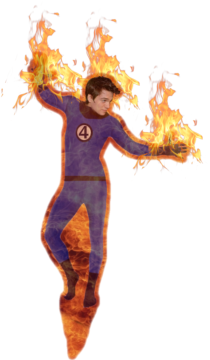 For Johnny, My Main Pick Is Dylan Sprayberry - Fantastic Four 2005 Human Torch Png (776x1600), Png Download