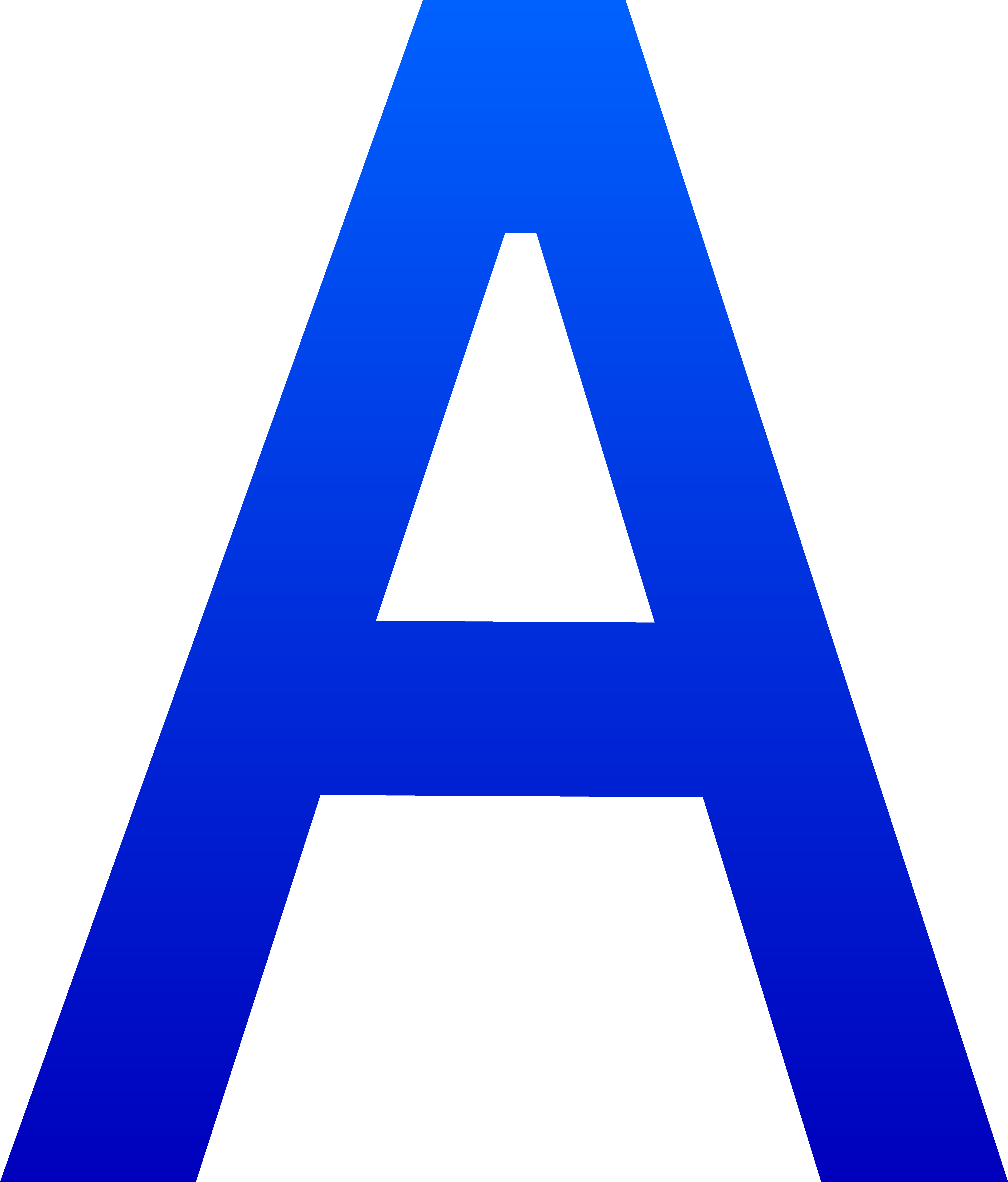 The Letter - Letter A Transparent Background (5793x6792), Png Download