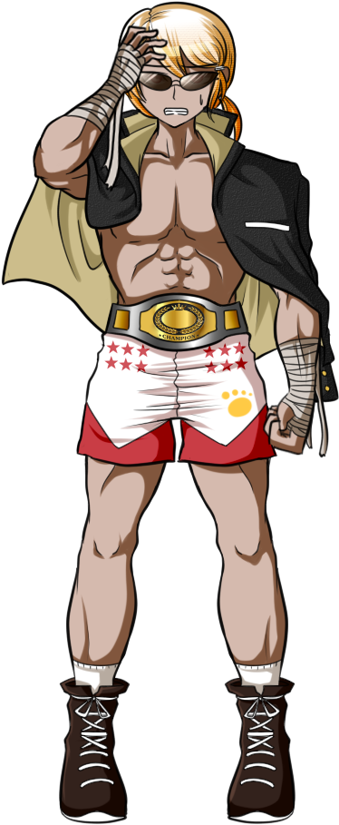 Full Body Sprite - Danganronpa Another Fan Game (450x908), Png Download