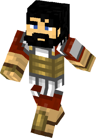Leonidas Skin - Minecraft (317x453), Png Download