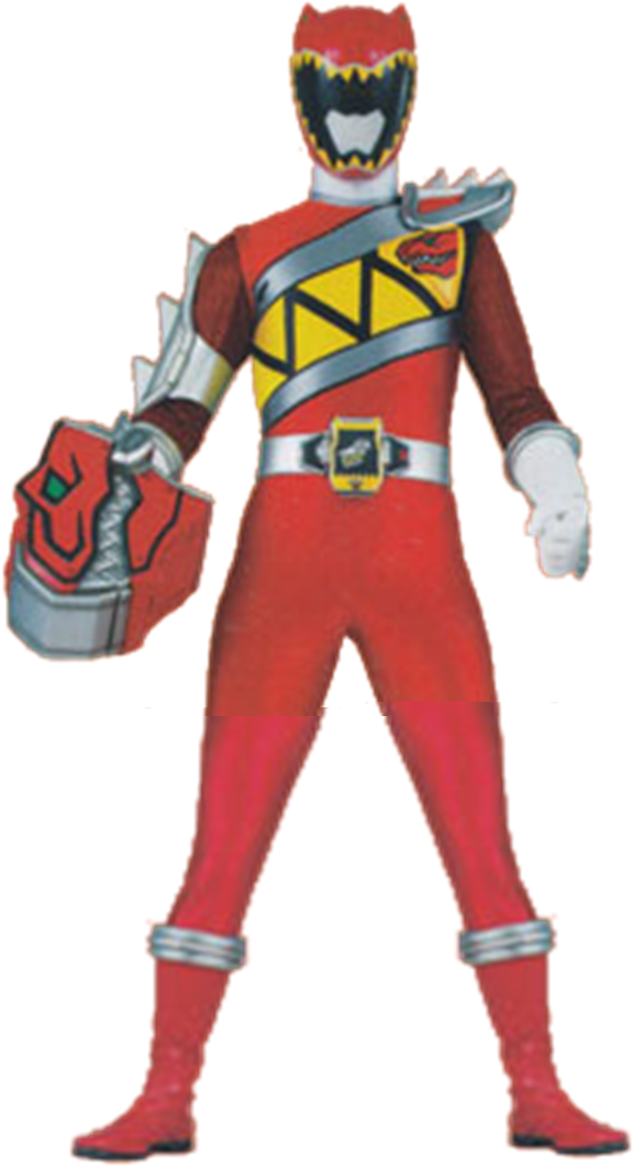 Red Dino Charge Ranger Dino Steel - Dino Charge Red Ranger Dino Steel (589x1077), Png Download
