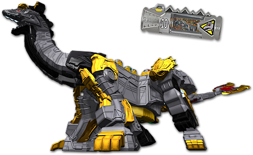 Bragigas - Power Rangers Dino Charge Zords - Free Transparent PNG