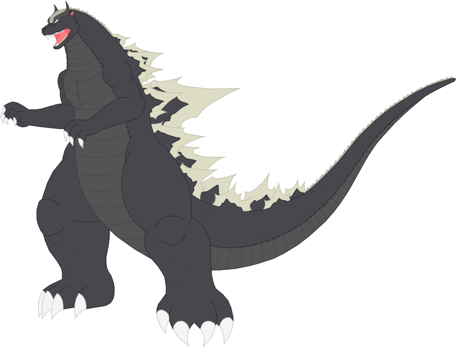 Ghost Godzilla By Pyrus-leonidas - Pyrus Leonidas Kaiju Deviantart (1600x1212), Png Download