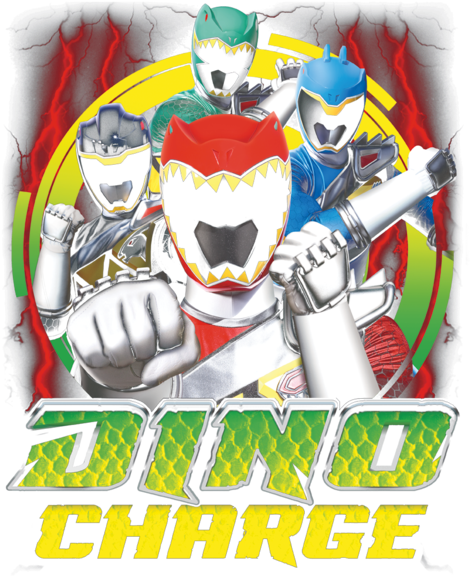 Power Rangers Dino Lightning Juniors T-shirt - Lions Gate Power Rangers Dino Charge [dvd] Usa Import (473x600), Png Download