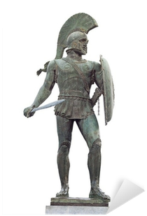 King Leonidas Of The 300 Spartan Soldiers Sticker • - Statue Of King Leonidas Of Sparta (400x400), Png Download