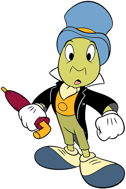 Jiminy - Jiminy Crickets (407x613), Png Download