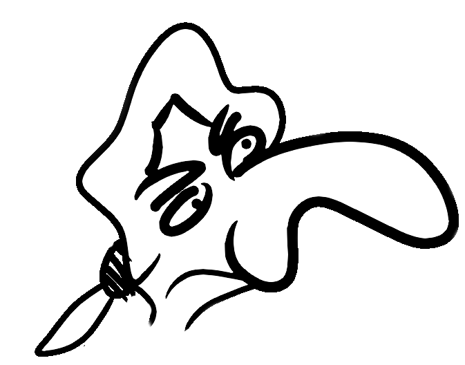 It Me - Line Art (672x536), Png Download