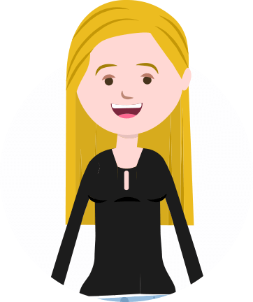 That Was Awesome - Powtoon Characters Female (362x432), Png Download