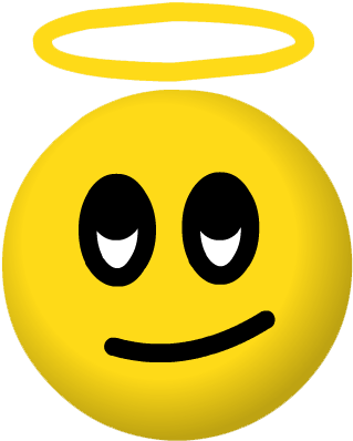Club Penguin Wiki - Angel Smile Png (361x439), Png Download