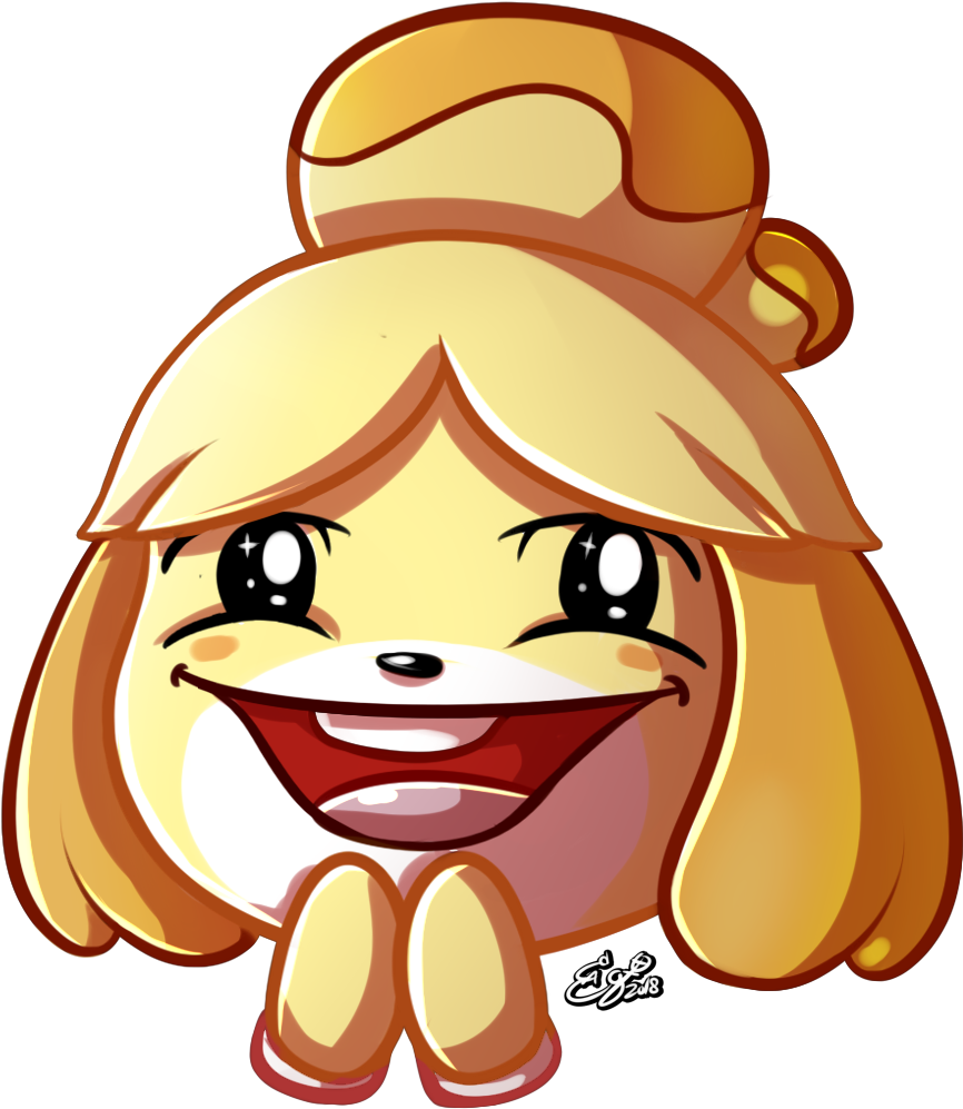 Isabelle Is Coming To Smash - Twitter (1000x1000), Png Download
