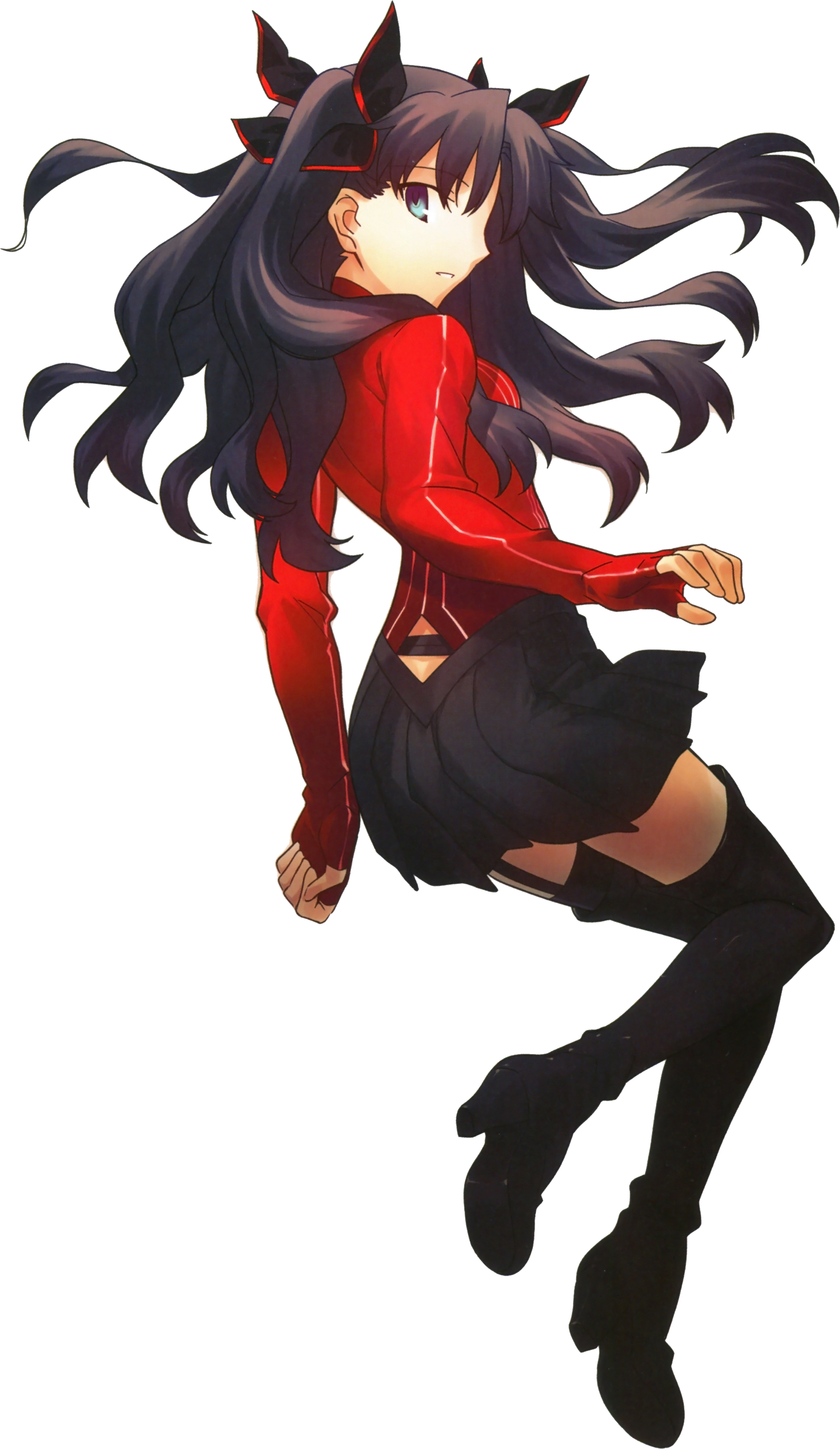 Rinextratakeshi - Rin Fate Stay Night Png (2311x3985), Png Download