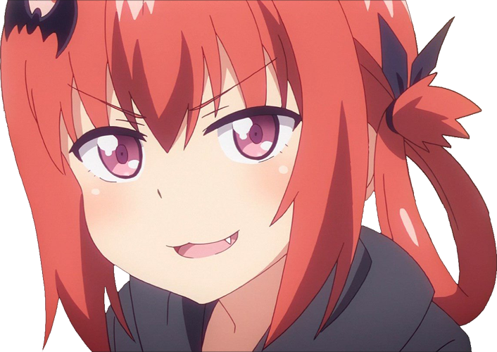 Two Magnificent Eyes - Satania Memes (706x500), Png Download