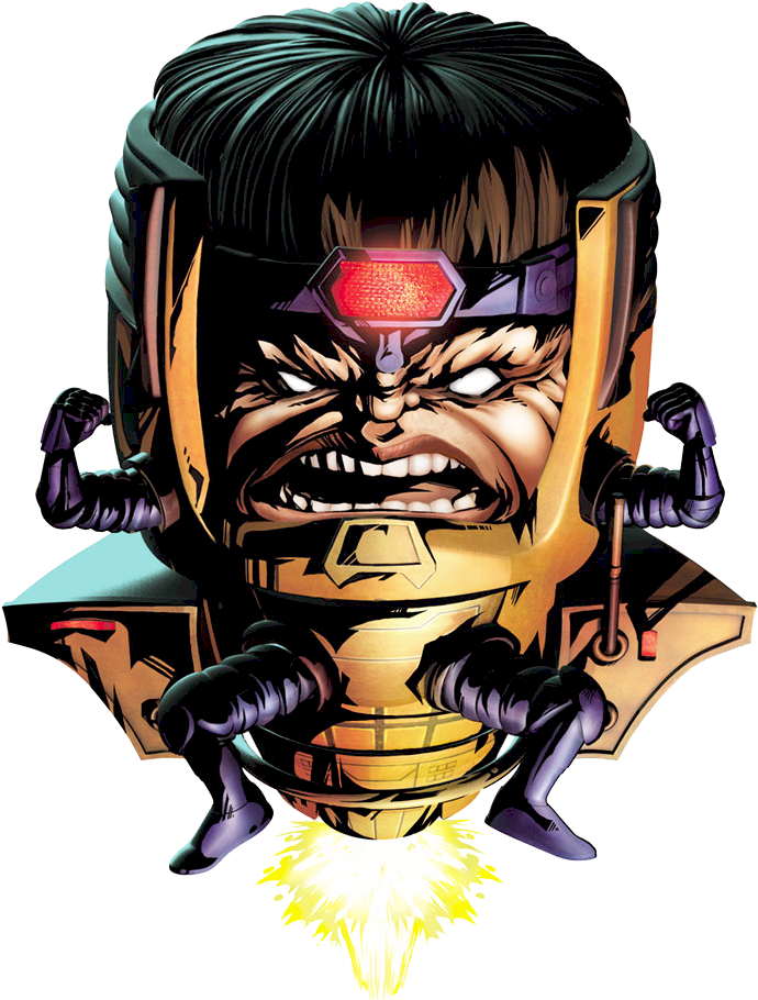 Avengers Villains Clipart - Marvel Villain In Chair (714x918), Png Download