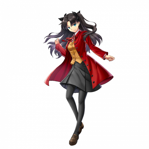Artwork - Rin Tohsaka Png (480x480), Png Download