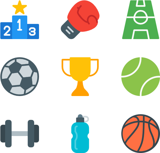Sport 50 Icons View All 19 Icon Packs Of Soccer Ball - Streetball (600x564), Png Download
