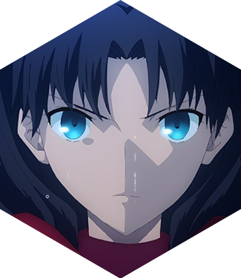 Rin Tohsaka - Fate/stay Night: Heaven's Feel Domiterior Rin Tohsaka (353x407), Png Download