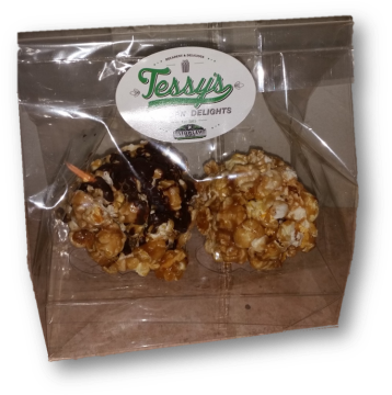 Caramel Corn (381x640), Png Download