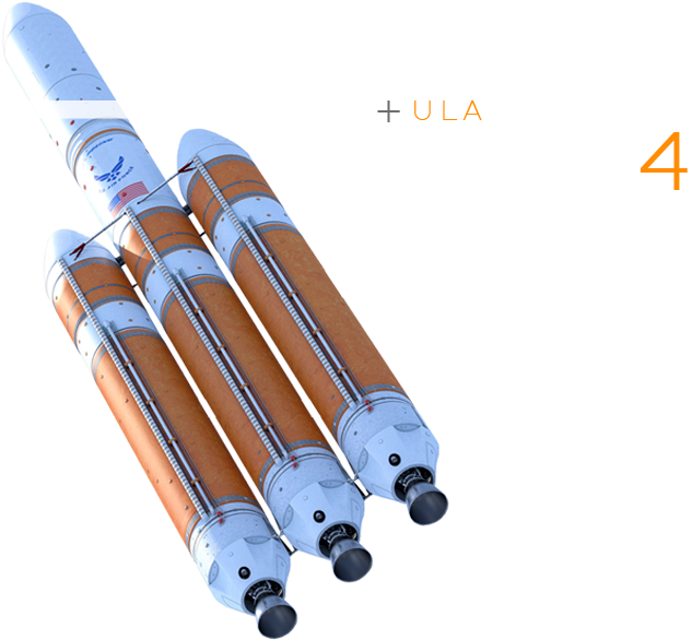 United Launch Alliance Delta 4-heavy - Delta Iv Heavy Png (782x586), Png Download