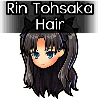 Cosmetic Item-rin Tohsaka Hair 001 Render - Cosmetics (380x380), Png Download