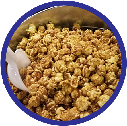 Caramel Corn (462x458), Png Download