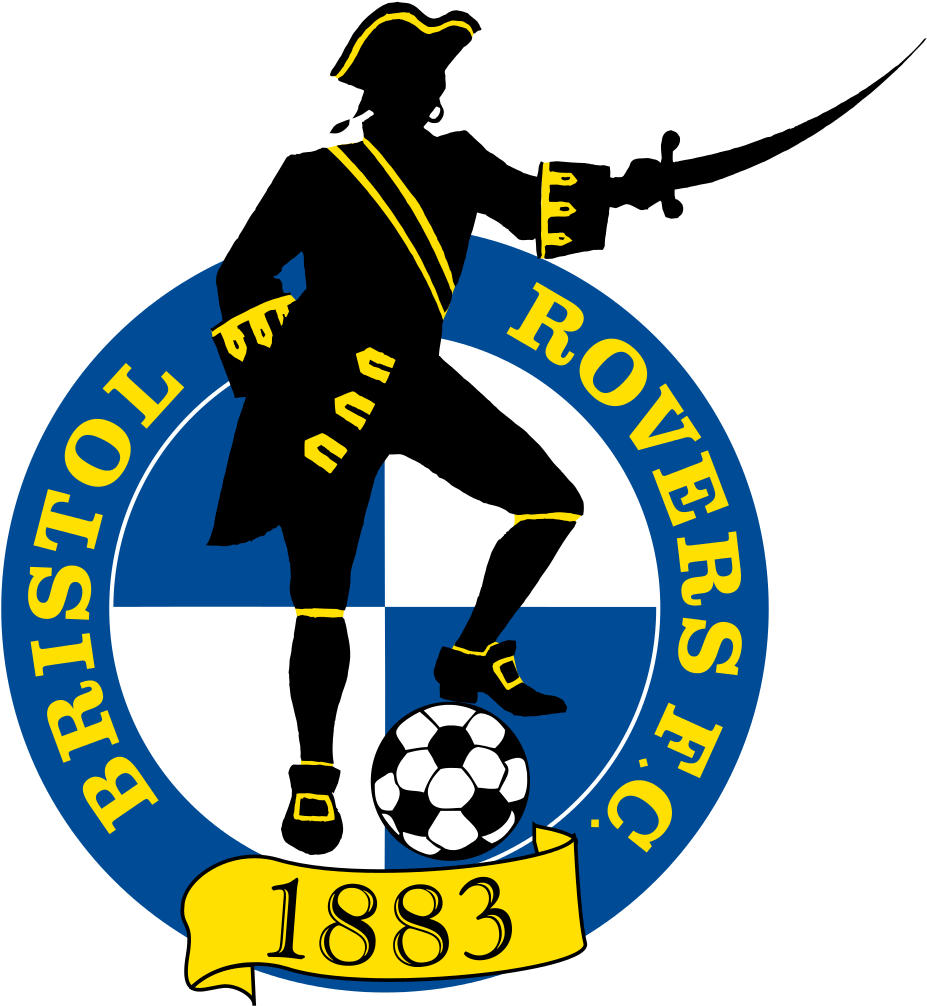 I Would Have Thought Blackbeard Supportered Bristol - Bristol Rovers Badge (946x1024), Png Download