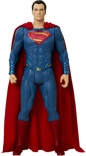 Dawn Of Justice Superman Big Figs By Jakks Pacific - Batman Vs Superman Big Figs 19'' Superman Action Figure (334x600), Png Download