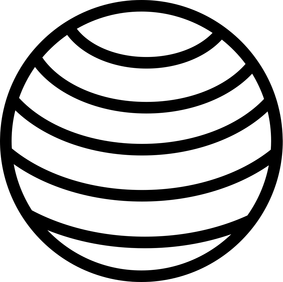Earth Globe With Horizontal Lines Pattern Comments - Horizontal Lines On Globe (981x980), Png Download