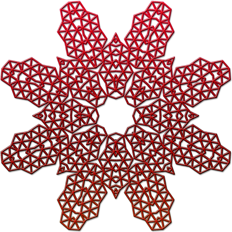 Вырезать Цветок Из Бумаги (500x500), Png Download