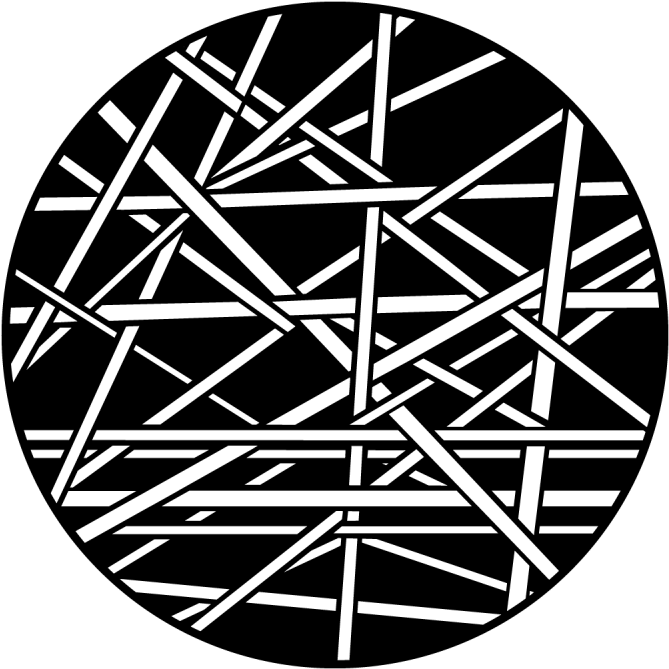 Criss Crossed Lines (800x800), Png Download