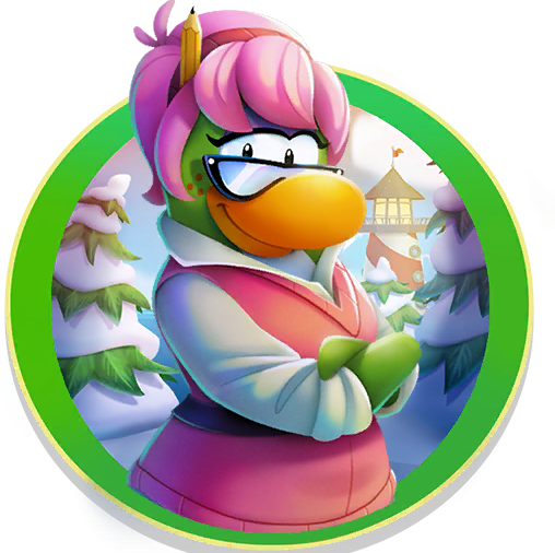 Aa Splash Screen - Aunt Arctic Club Penguin Island (508x506), Png Download