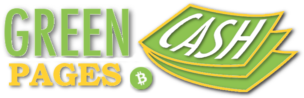 A Community-maintained Bitcoin Cash Merchant Directory - Greenpages (1016x338), Png Download