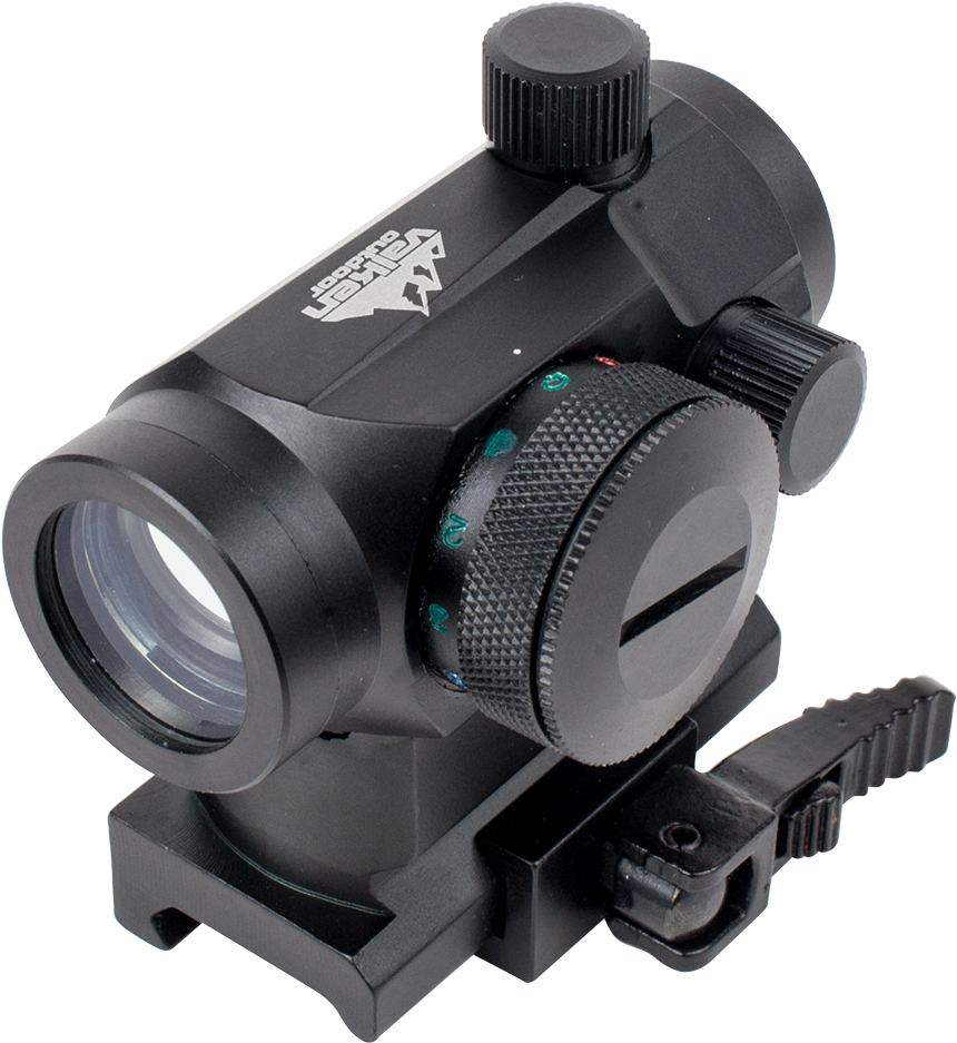 Optics V Tactical Red Dot R G B Dual Weaver Qr Media - Lens (1000x1000), Png Download