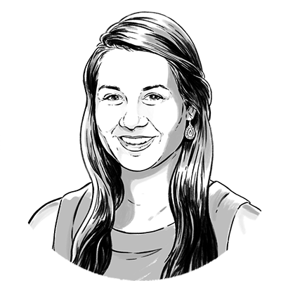 Dunae Crenwelge '15, Editor, Spirit Magazine - Sketch (400x400), Png Download