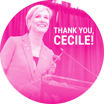 Thank You Cecille - Woman (400x400), Png Download