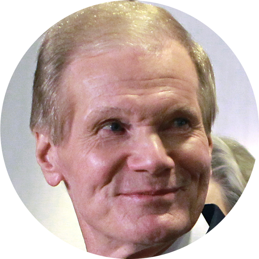 He And His Family Bonded With The Clintons Over Renaissance - Senior Citizen (900x900), Png Download