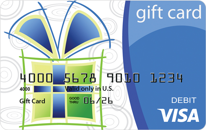 Prepaid Visa Gift Card - Aaa Visa Gift Card (900x900), Png Download