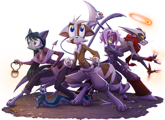 By Patch O'furr - Dreamkeepers Saga Dreamkeepers (547x408), Png Download