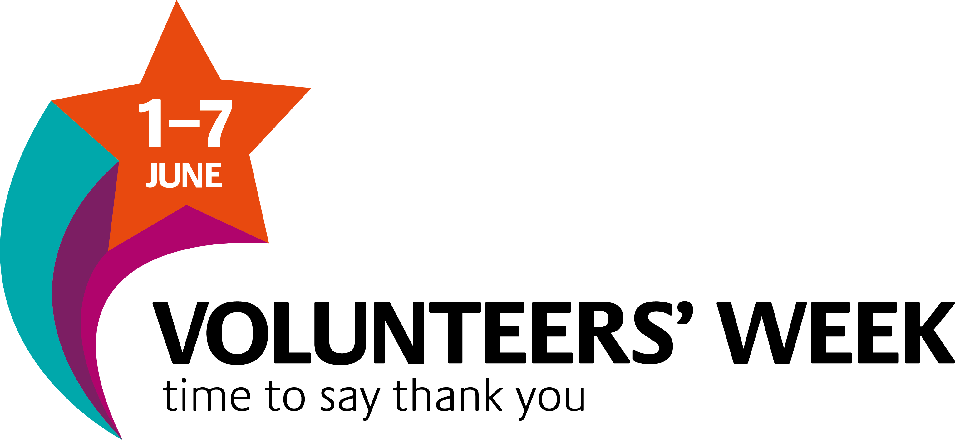 National Volunteer Week 2018 Uk (3059x1411), Png Download