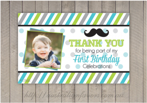 My Little Man' Personalized Giant Party Banner Boy's - Party (480x480), Png Download