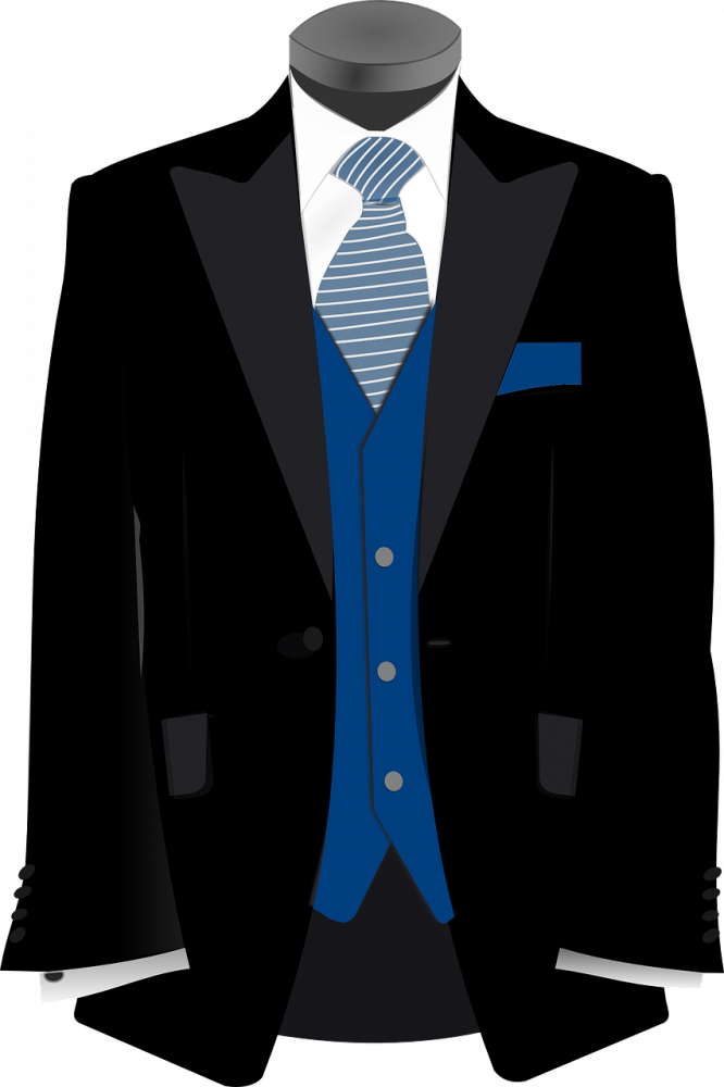 There Has Always Been Two Types Of Tuxes - Suit Color Clip Art (666x1000), Png Download