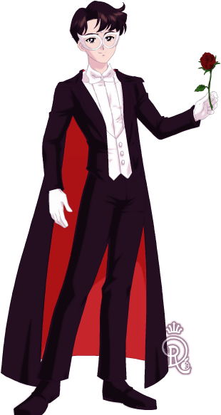 The Incredibly Hot Tuxedo Mask - Sailor Senshi Maker Tuxedo Mask (400x600), Png Download