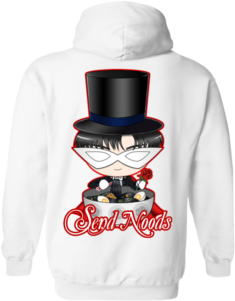 Tuxedo Mask Send Noods Pullover Hoodie *back Print - Daycare Provider - Tough Enough To Be A Daycare Provider (1024x1024), Png Download