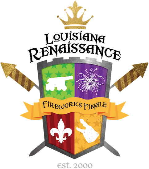 We Have One Of The Best Private Fireworks Displays - Louisiana Renaissance Festival (483x549), Png Download
