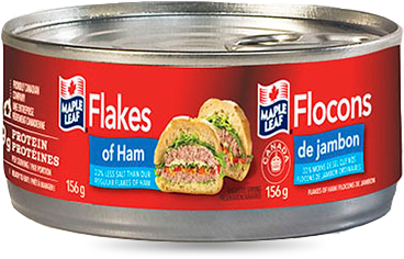 Maple Leaf Flakes Of Ham - Jambon En Flocon (500x500), Png Download