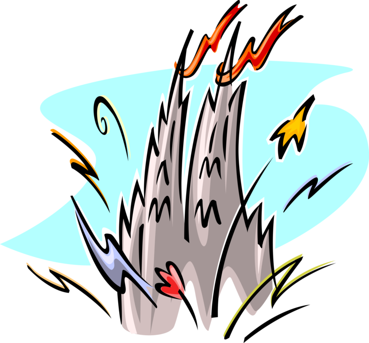 Vector Illustration Of Christian Religion Church Spires (753x700), Png Download